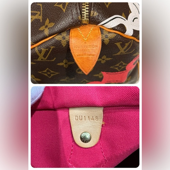 2016 Louis Vuitton Chain Flower Speedy 35 - Picture 3 of 16